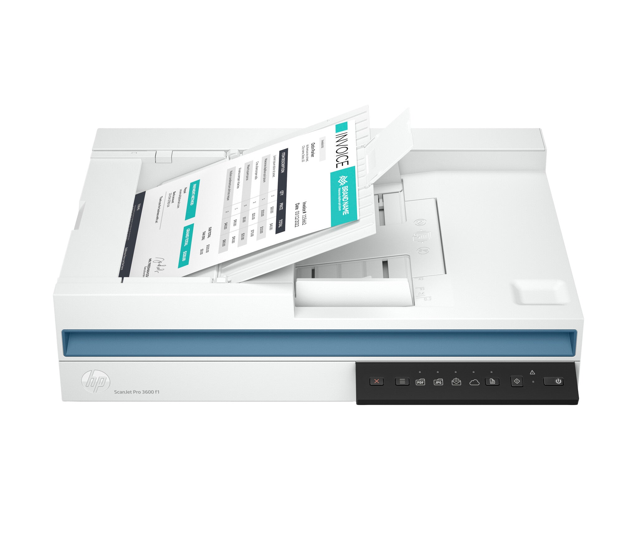 HP ScanJet Pro 3600 f1 Flatbed scanner 1200 x 1200 DPI A4 White