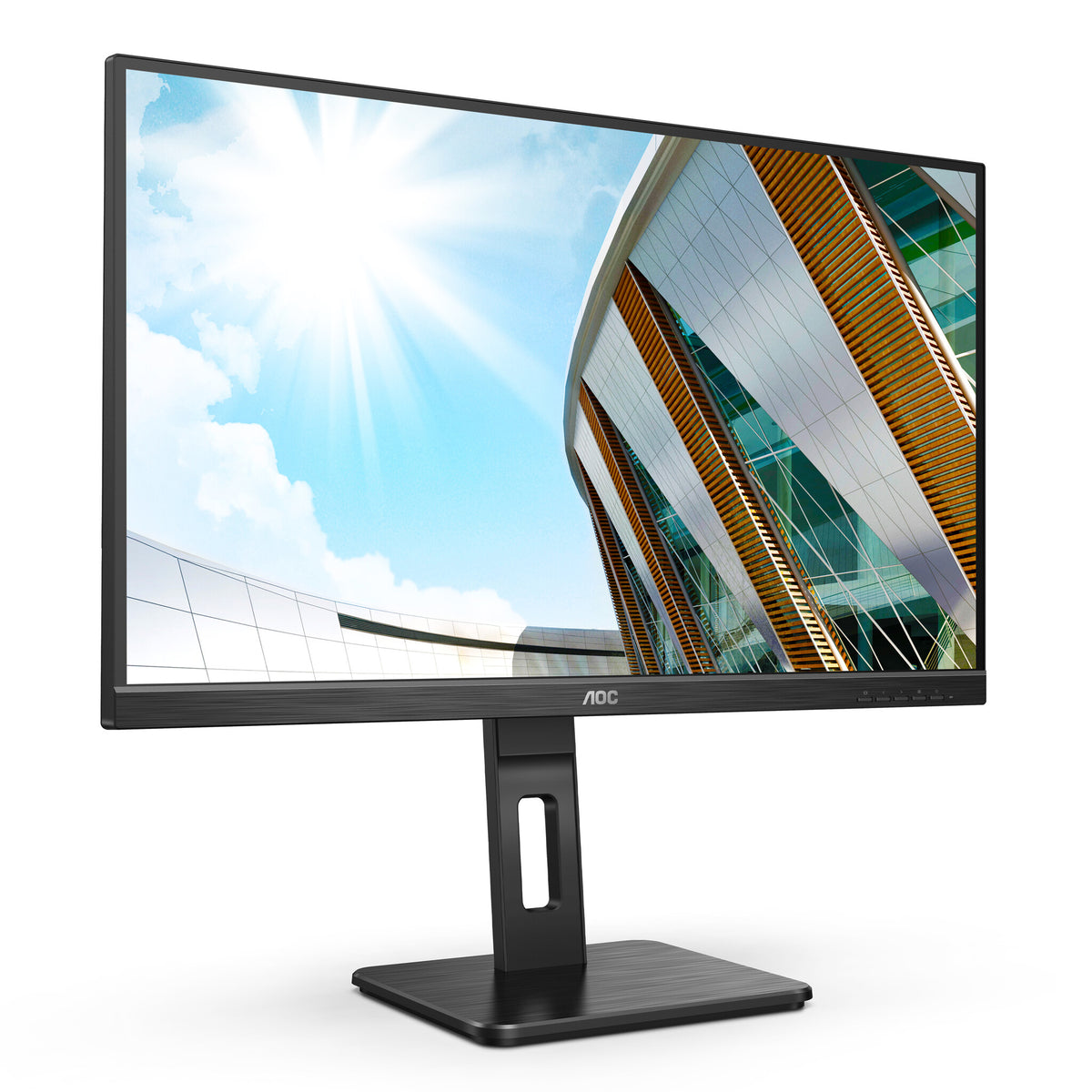 AOC P2 U27P2 computer monitor 68.6 cm (27") 3840 x 2160 pixels 4K Ultra HD LED Black