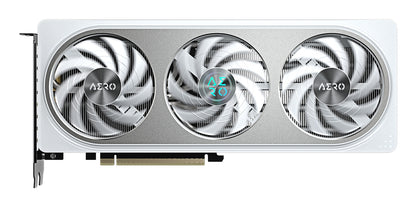 GIGABYTE GeForce RTX 5060 Ti AERO OC 16G Graphics Card - 16GB GDDR7, 128bit, PCI-E 5.0, 2647MHz Core Clock, 3 x DisplayPort, 1 x HDMI, GV-N506TAERO OC-16GD