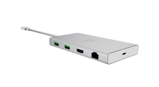 Razer USB-C Dock Wired USB 3.2 Gen 1 (3.1 Gen 1) Type-C Aluminium