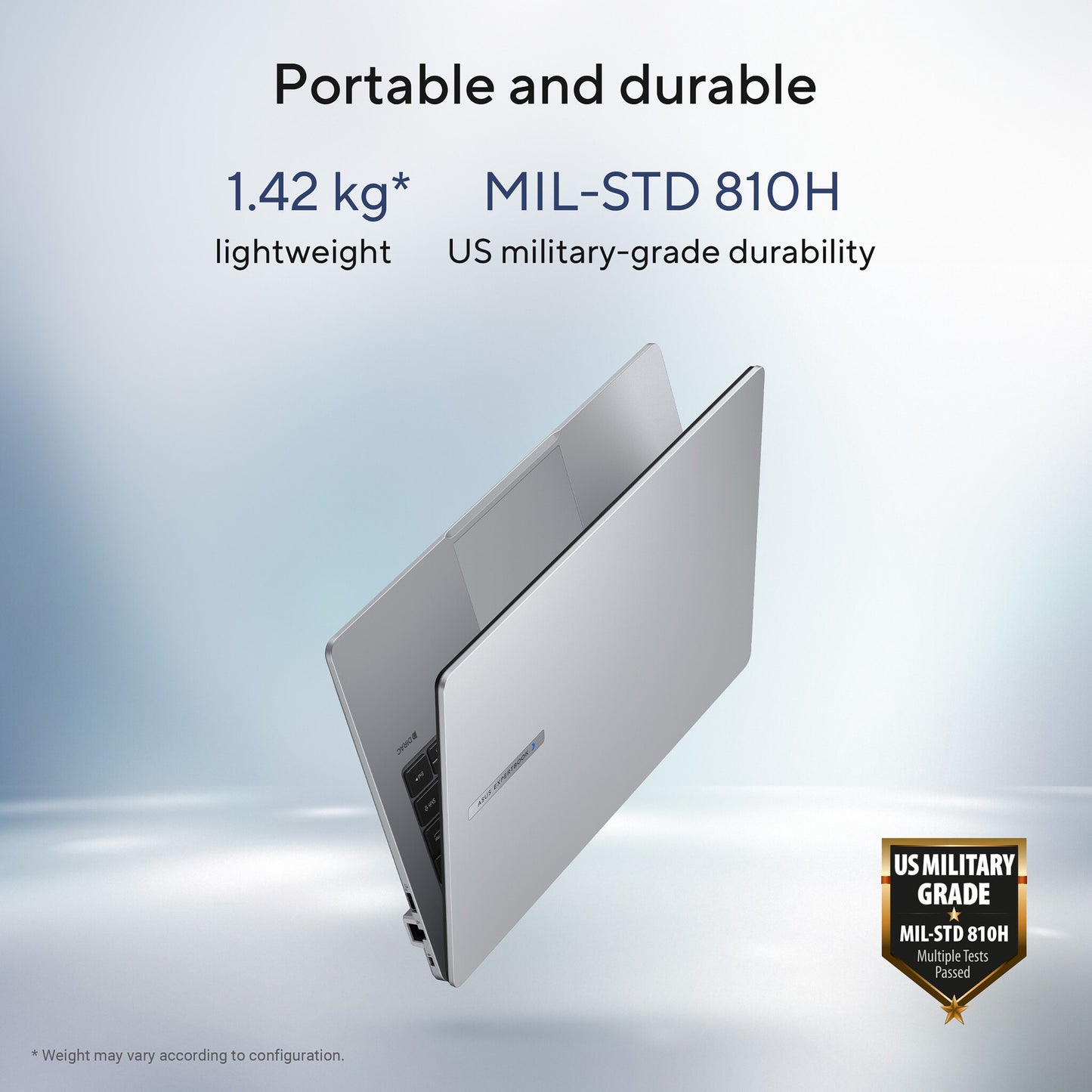 ASUS ExpertBook P1 P1403CV-i582X Intel® Core™ i5 i5-13420H Laptop 35.6 cm (14") Full HD 8 GB DDR5-SDRAM 256 GB SSD Wi-Fi 6 (802.11ax) Windows 11 Pro Grey