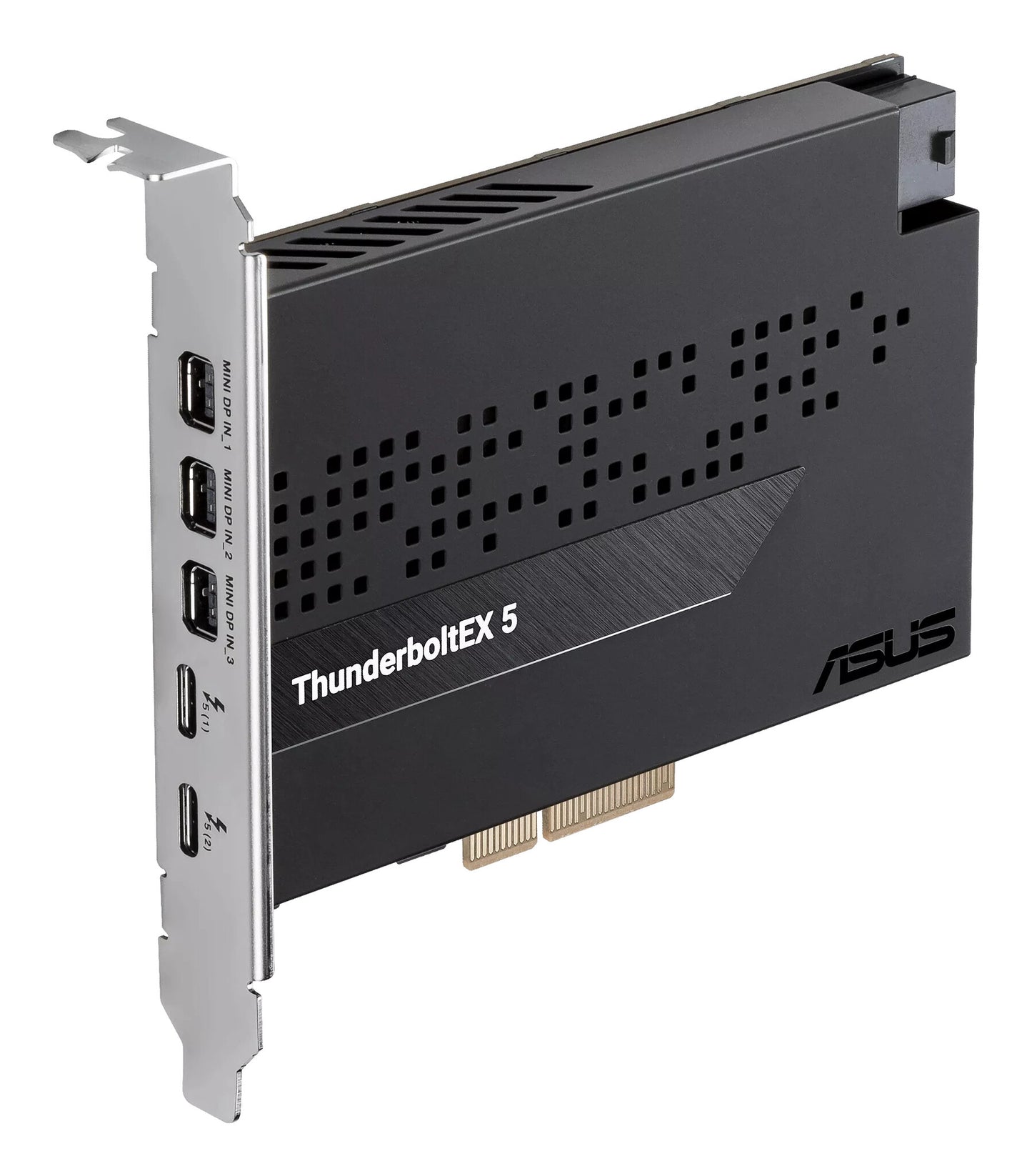 ASUS ThunderboltEX 5 interface cards/adapter Internal Mini DisplayPort, PCIe, USB 2.0, Thunderbolt 5
