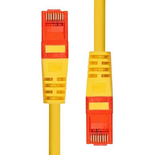 ProXtend CAT6 U/UTP CCA PVC Ethernet Cable Yellow 5M