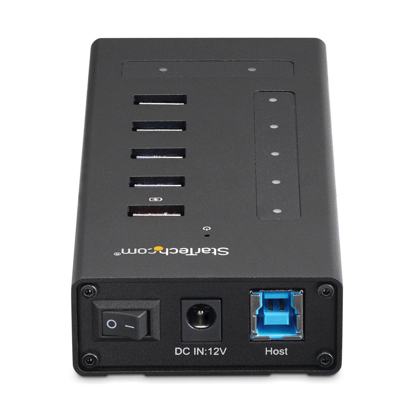 StarTech.com 7 Port USB C Hub - USB Type-C to 2x USB-C/5x USB-A - Commercial Metal USB 3.0 Hub - SuperSpeed USB 3.2 Gen 1 (5Gbps) - Self Powered - BC 1.2 Fast Charge - Mountable/Rugged