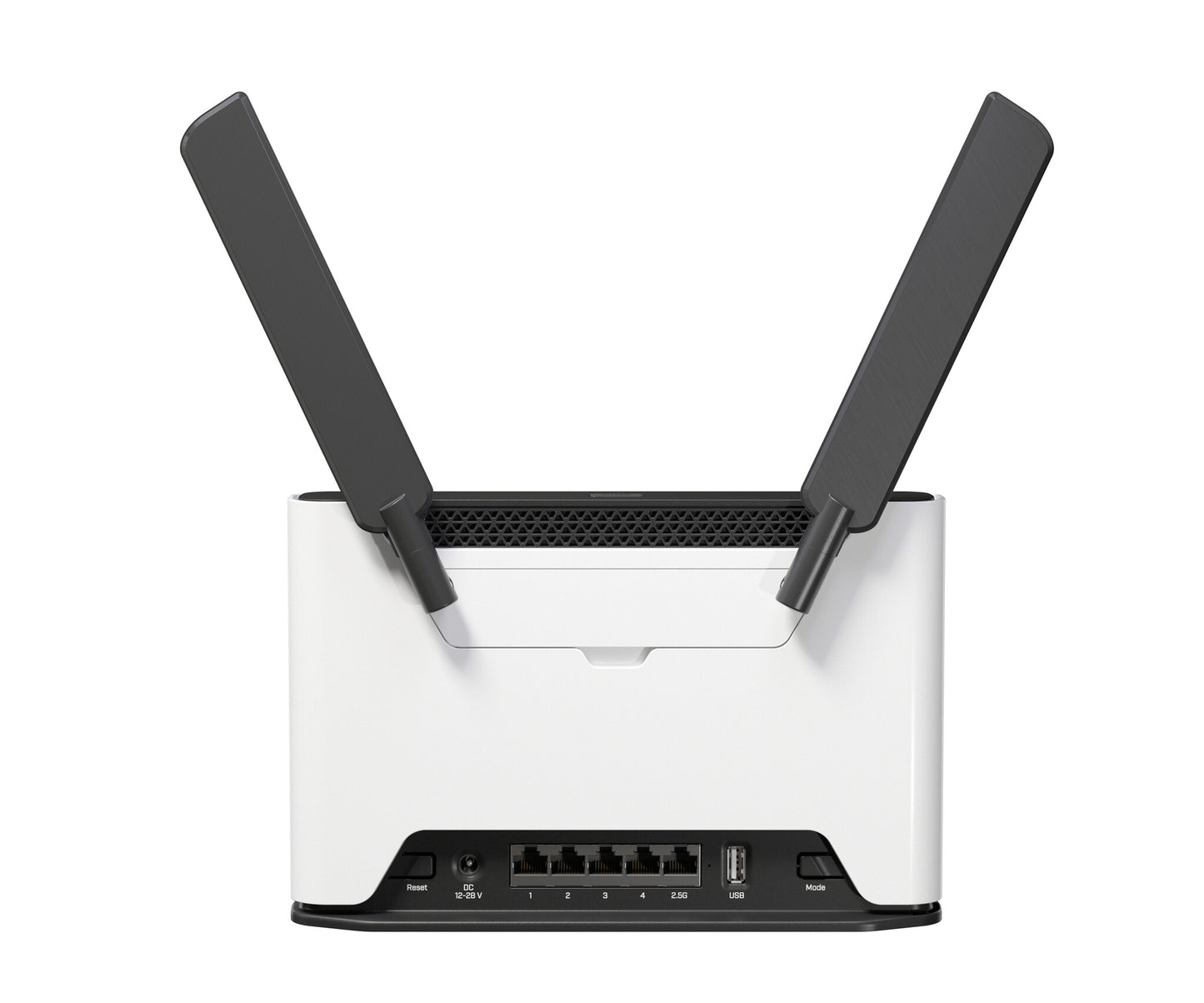 Mikrotik Chateau 5G R17 ax wireless router Gigabit Ethernet Dual-band (2.4 GHz / 5 GHz) Black, Grey