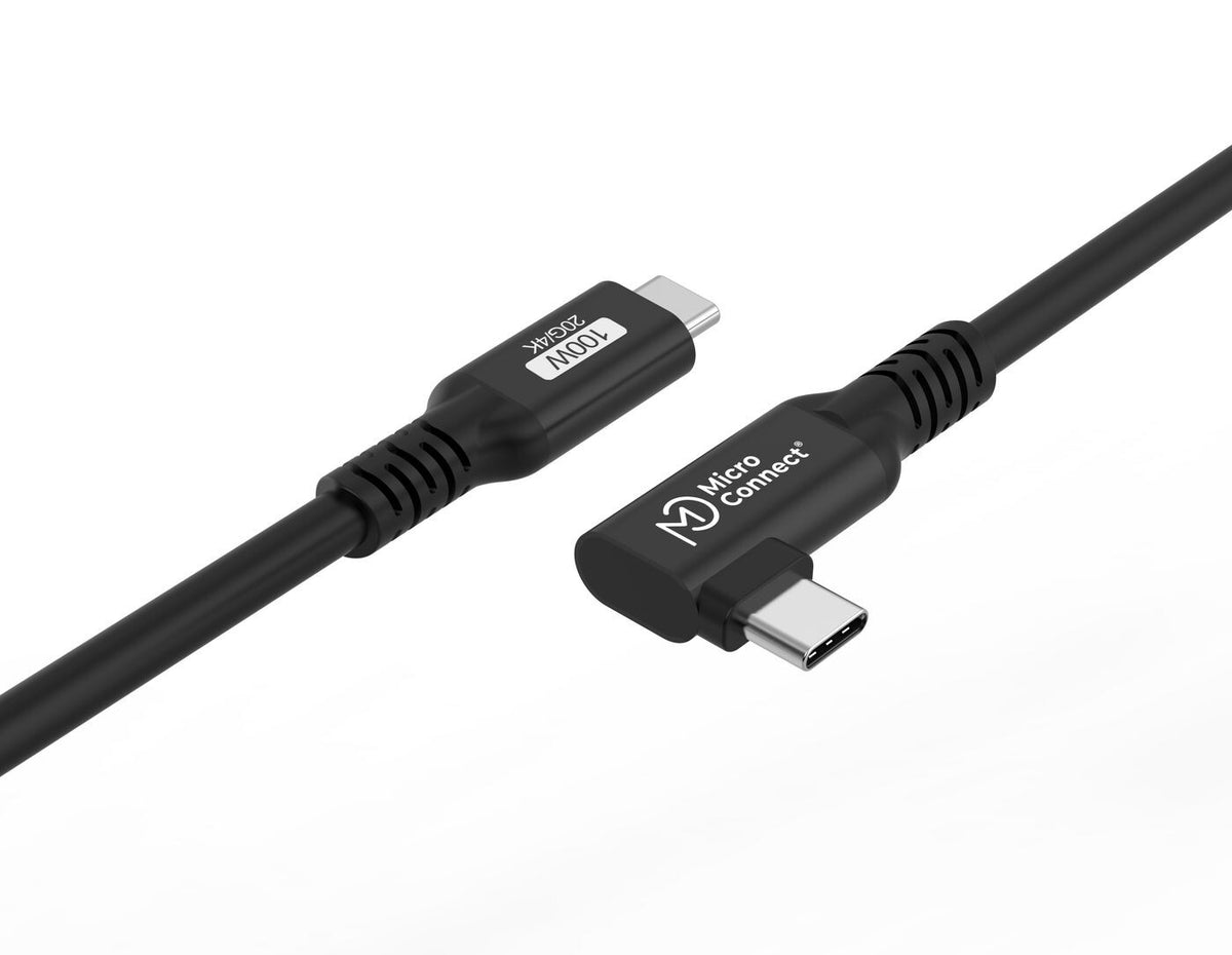 Microconnect USB3.2CC5-A USB cable USB 3.2 Gen 2x2 5 m USB C Black