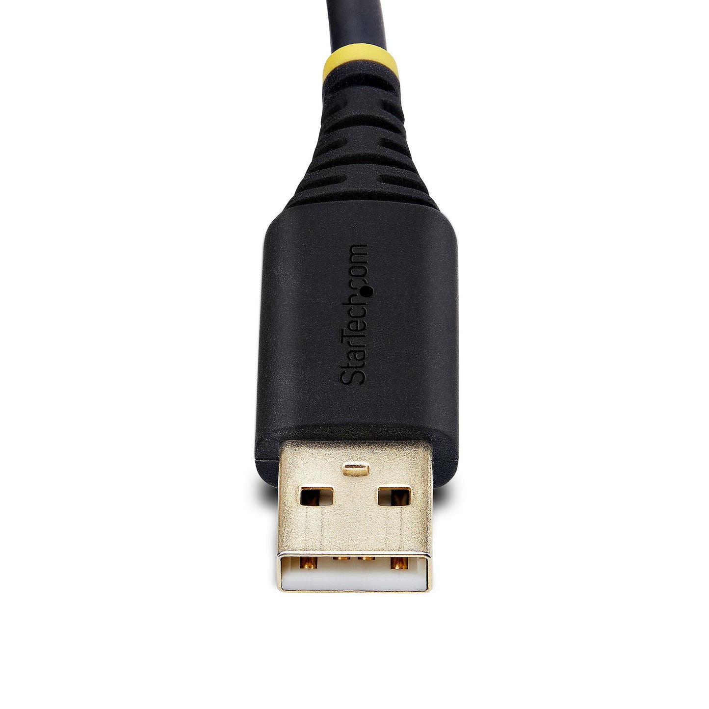 StarTech.com 3.3ft (1m) USB to Serial Adapter Cable, COM Retention, Interchangeable Screws/Nuts, USB-A to DB9 RS232, FTDI IC, ESD Protection, Windows/macOS/Linux