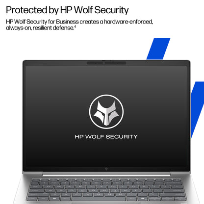 HP EliteBook 6 G1i AI Intel Core Ultra 7 255U Laptop 35.6 cm (14") WUXGA 16 GB DDR5-SDRAM 512 GB SSD Wi-Fi 7 (802.11be) Windows 11 Pro AI PC Silver