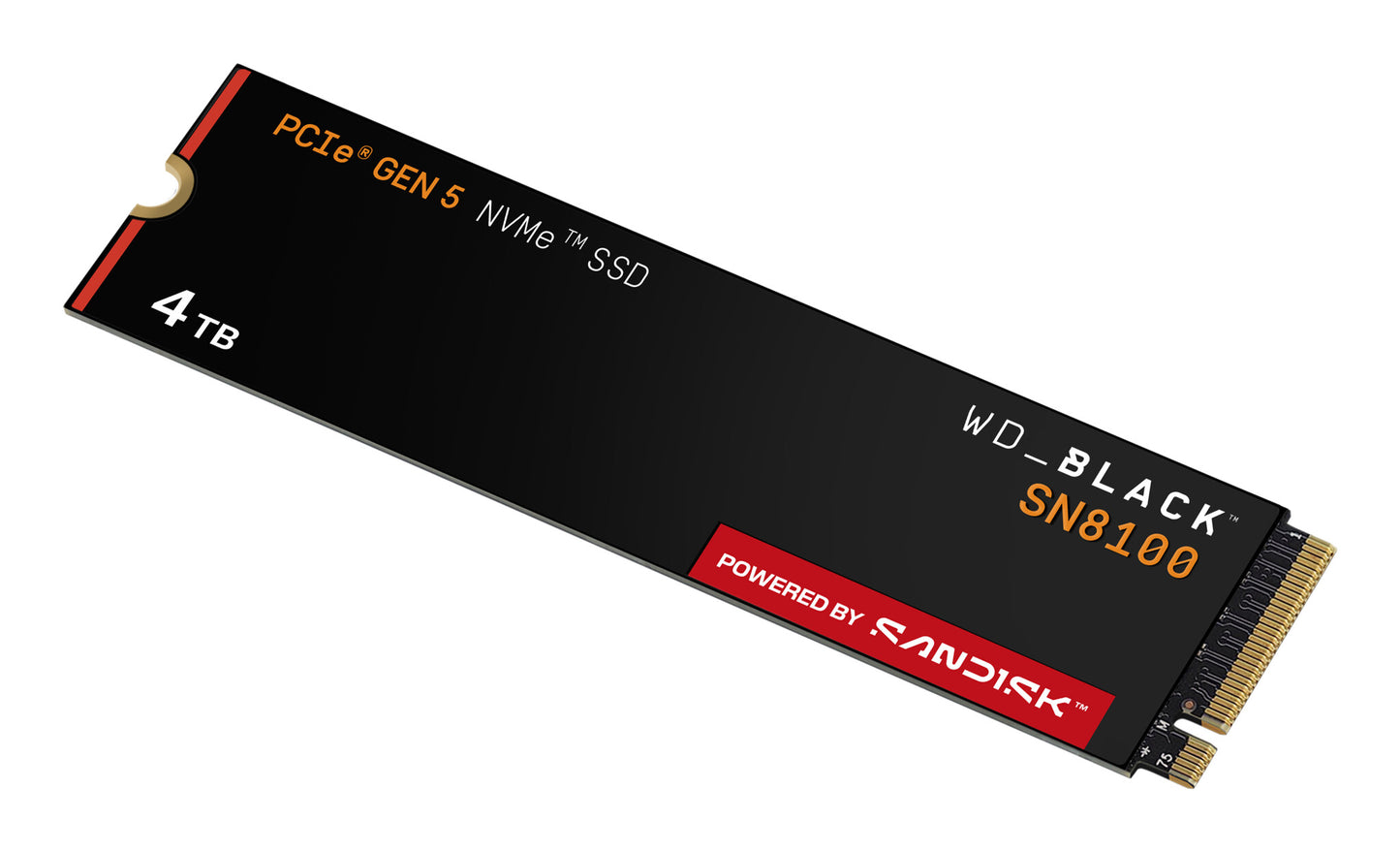 Western Digital Black WD_BLACK™ SN8100 NVMe™ SSD POWERED BY SANDISK 4 TB