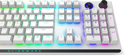 Alienware Tri-Mode AW920K keyboard Gaming USB + RF Wireless + Bluetooth White