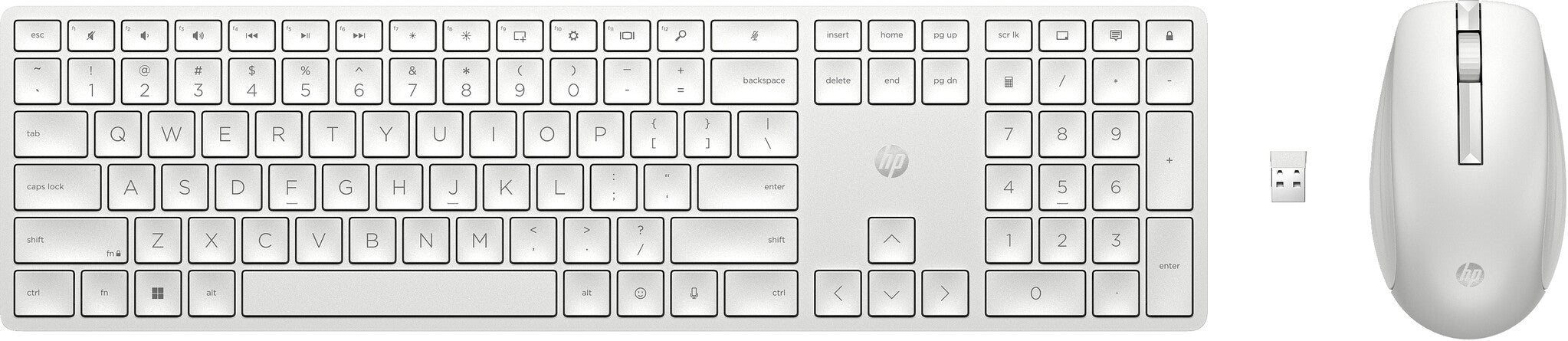 HP 650 Wireless Keyboard and Mouse Combo