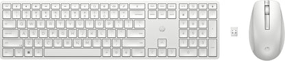 HP 650 Wireless Keyboard and Mouse Combo White