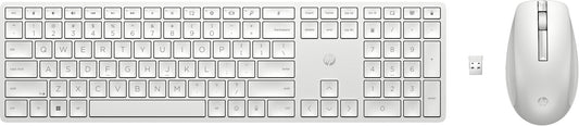HP 650 Wireless Keyboard and Mouse Combo White