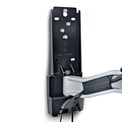 StarTech.com Articulating TV Wall Mount, VESA Wall Mount, Supports 26 to 65 inch/99lb/Flat/Curved TVs, Retractable Low Profile Wall Mount TV Bracket, Adjustable Corner TV Wall Mount - TAA