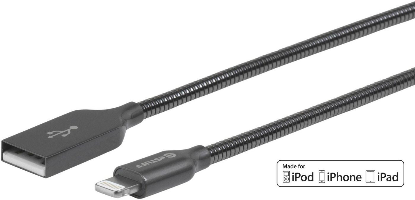 eSTUFF ES601165 lightning cable 1.5 m Grey