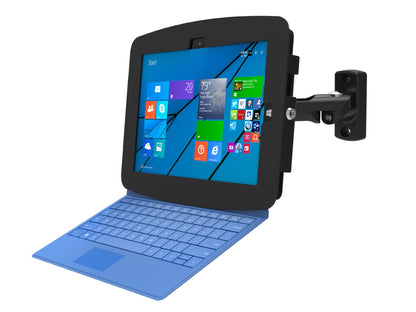 Compulocks Surface Pro 3-7 Space Enclosure Swing Wall Mount Black