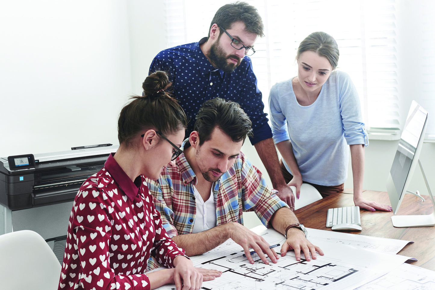 HP Designjet T830 24-in Multifunction Printer