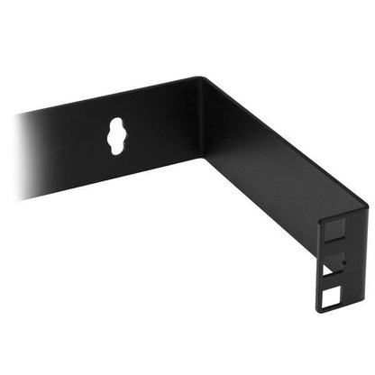 StarTech.com 1U Hinged Wall Mount Patch Panel Bracket - 6 inch Deep - 19" Patch Panel Swing Rack for Shallow Network Equipment- 17lbs