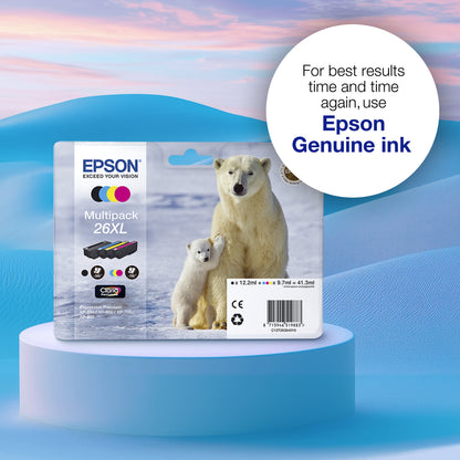 Epson Polar bear 26XL Claria Premium Multipack 4-colours Ink