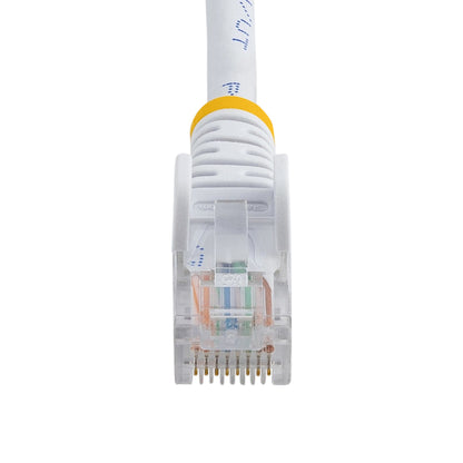 StarTech.com Cat5e Ethernet Patch Cable with Snagless RJ45 Connectors - 5 m, White