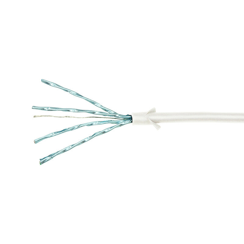 LogiLink CQ9011S networking cable White 0.3 m Cat6a U/FTP (STP)