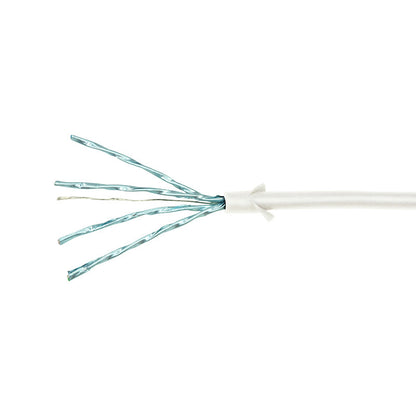 LogiLink CQ9011S networking cable White 0.3 m Cat6a U/FTP (STP)