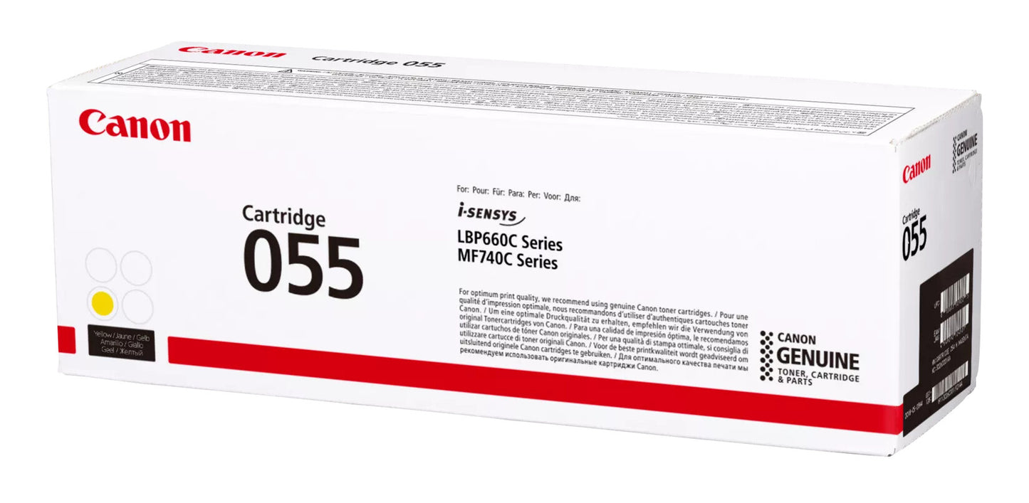 Canon 055 toner cartridge 1 pc(s) Original Yellow