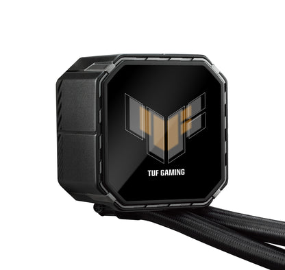 ASUS TUF Gaming LC III 360 ARGB LCD Processor All-in-one liquid cooler 12 cm Black 1 pc(s)