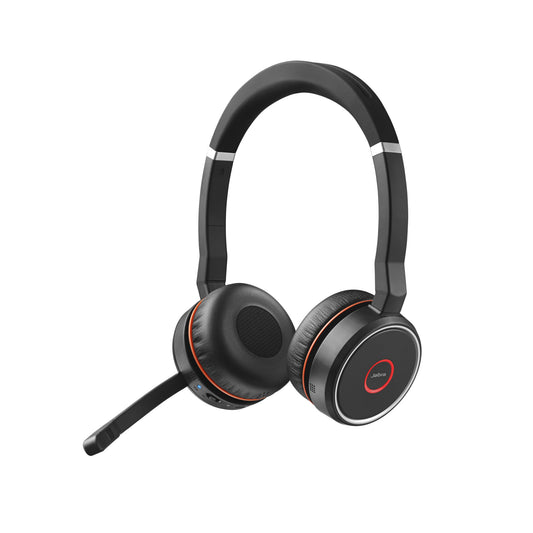 Jabra EVOLVE 75 MS headset, Head-band, Wired & Wireless, Boom microphone, Office/Call center