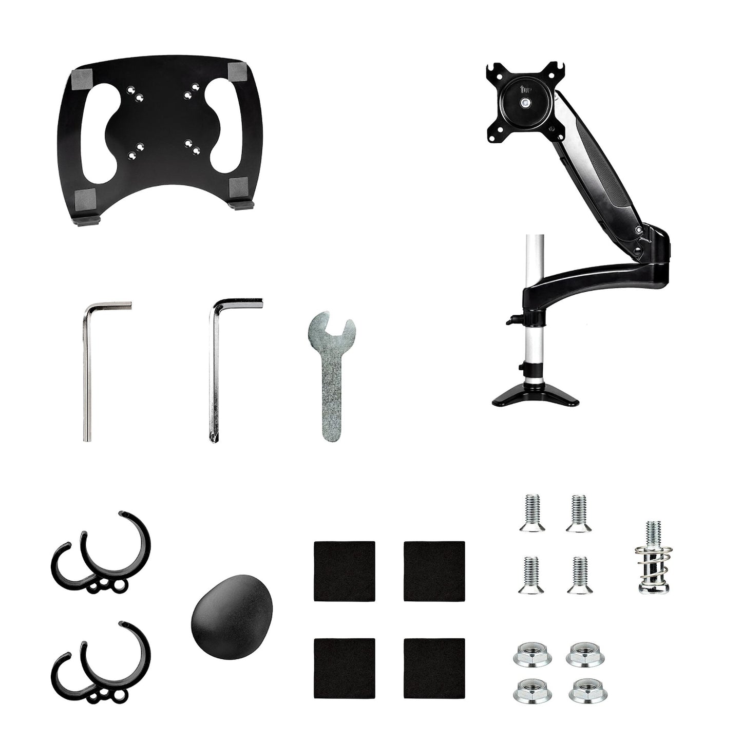StarTech.com Desk Mount Laptop Arm - Full Motion Articulating Arm for Laptop or Single 34" (17.6lb/8kg) Monitor - VESA Mount Laptop Tray Bracket - Ergonomic Adjustable Notebook Stand - Desk-Clamp