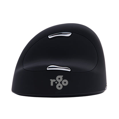 R-Go Tools Ergonomic mouse R-Go HE Break with break software, large (hand size ≥ 185 mm), left-handed, Bluetooth, black