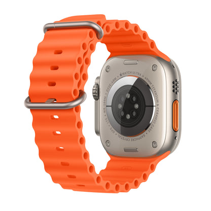 Apple Watch Ultra 2 GPS + Cellular, 49mm Titanium Case w/ Orange Ocean Band