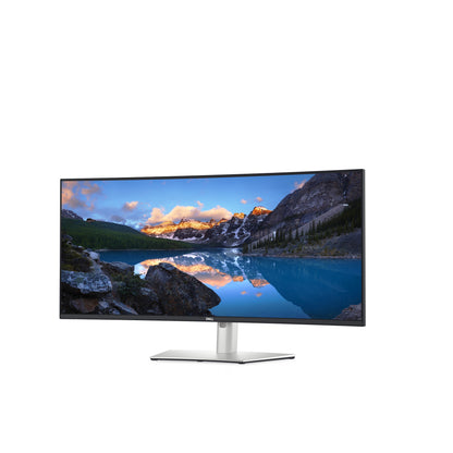 DELL UltraSharp U3824DW computer monitor 95.2 cm (37.5") 3840 x 1600 pixels Wide Quad HD+ LCD Black, Silver