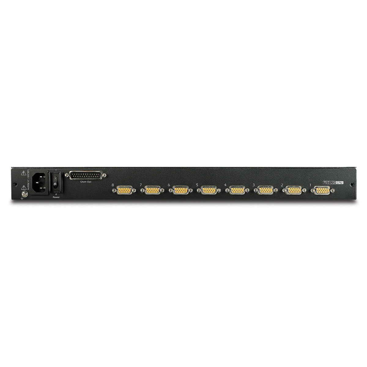 APC 17" Rack LCD Console with Integrated 8 Port Analog KVM Switch