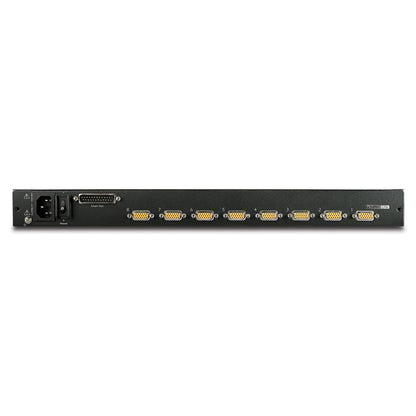 APC 17" Rack LCD Console with Integrated 8 Port Analog KVM Switch