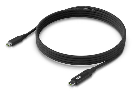Ubiquiti UACC-Cable-USB-100W-2M-BK USB cable USB C 0.48 Gbit/s Black, Grey