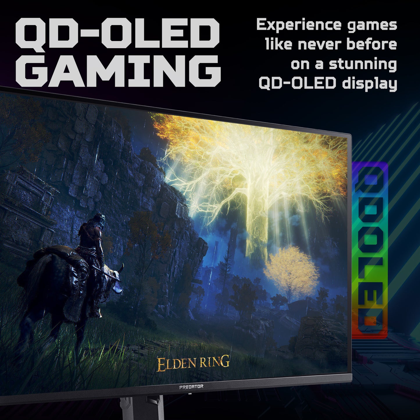 Acer X Predator X27X1 - 26.5", Ultra HD (3840x2160), QD-OLED, 240Hz, 0.03ms, HDR400 TrueBlack, FreeSync Premium Pro, Gaming Monitor