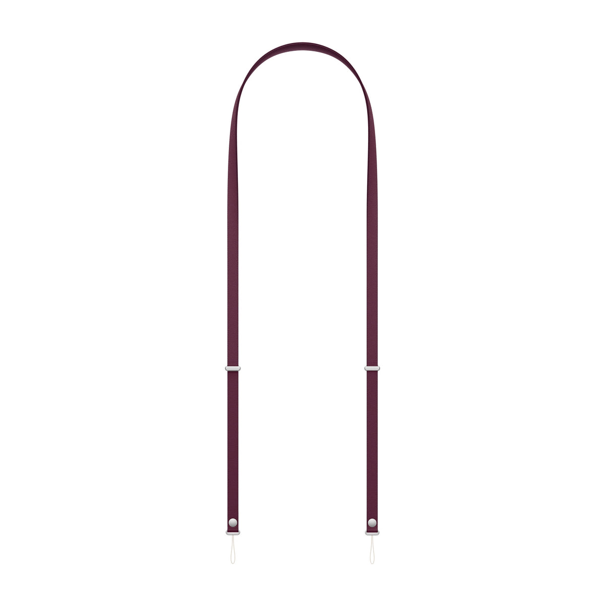 Apple Crossbody Strap – Burgundy