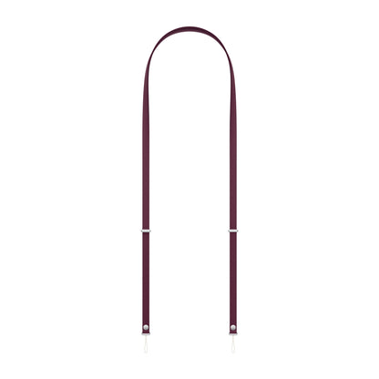 Apple Crossbody Strap – Burgundy