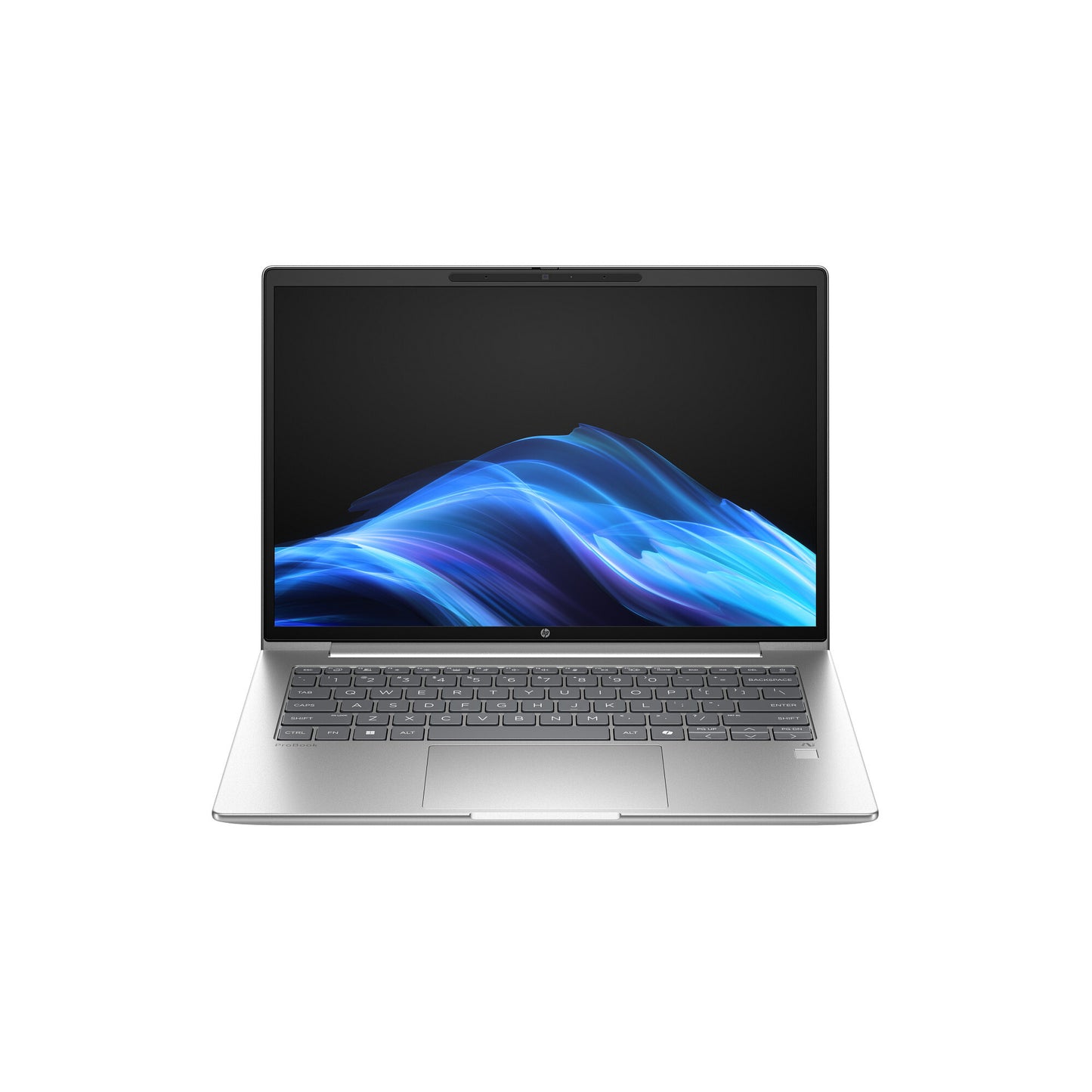 HP ProBook 4 G1q Next Gen AI PC Copilot+ PC Qualcomm Snapdragon X1-26-100 Laptop 35.6 cm (14") WUXGA 16 GB LPDDR5x-SDRAM 512 GB SSD Wi-Fi 6E (802.11ax) Windows 11 Pro Silver