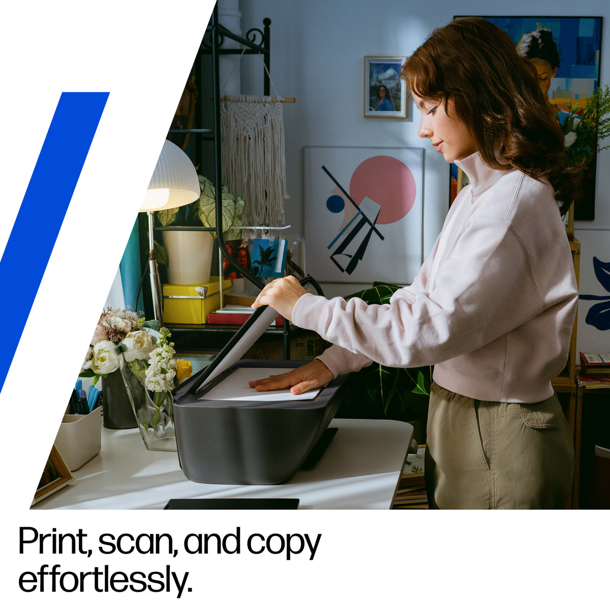 HP DeskJet 2910 Wireless All-in-One Color Printer, Instant Ink