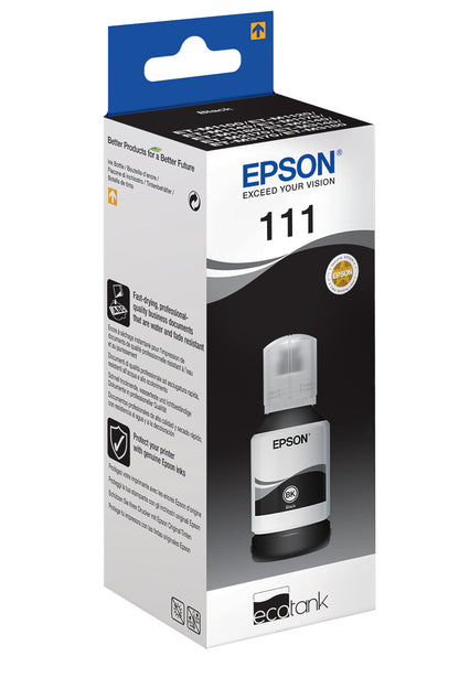 Epson 111 EcoTank Pigment Black Ink Bottle