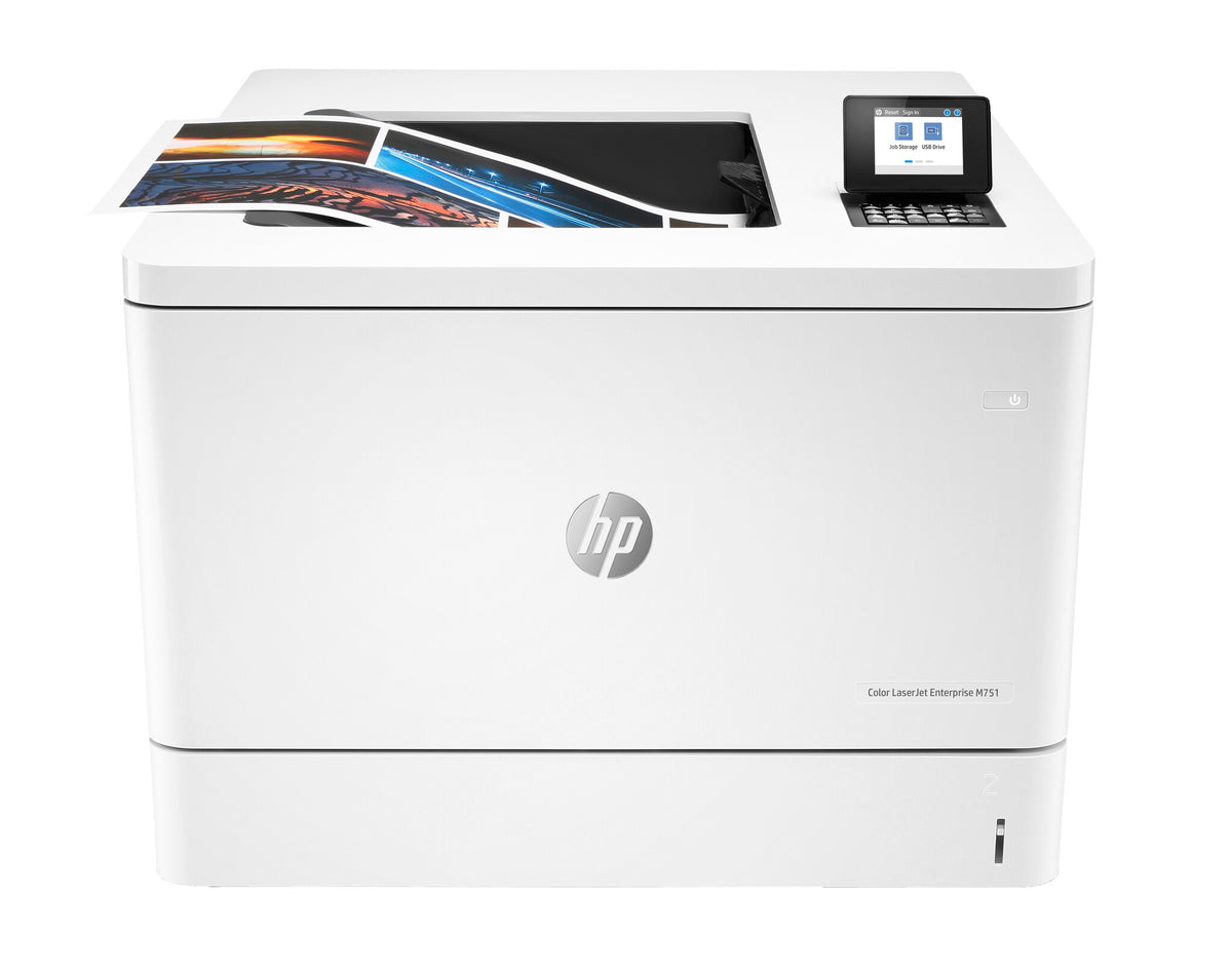 HP Color LaserJet Enterprise LaserJet Enterprise M751dn Color Printer, Ethernet Only; Duplex