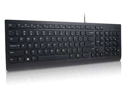 Lenovo Essential keyboard Universal USB QWERTY US English Black