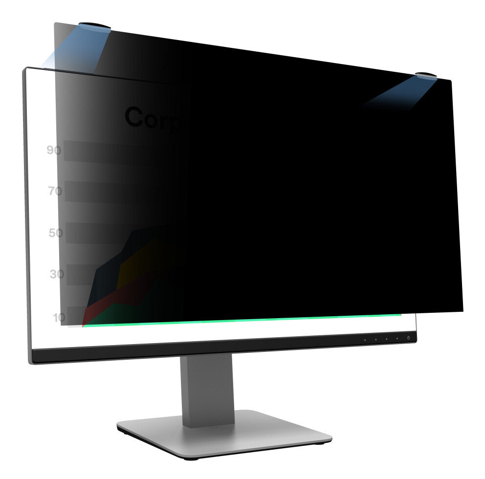3M Privacy Filter for 24.5in Full Screen Monitor with COMPLY™ Magnetic Attach, 16:9, PF245W9EM