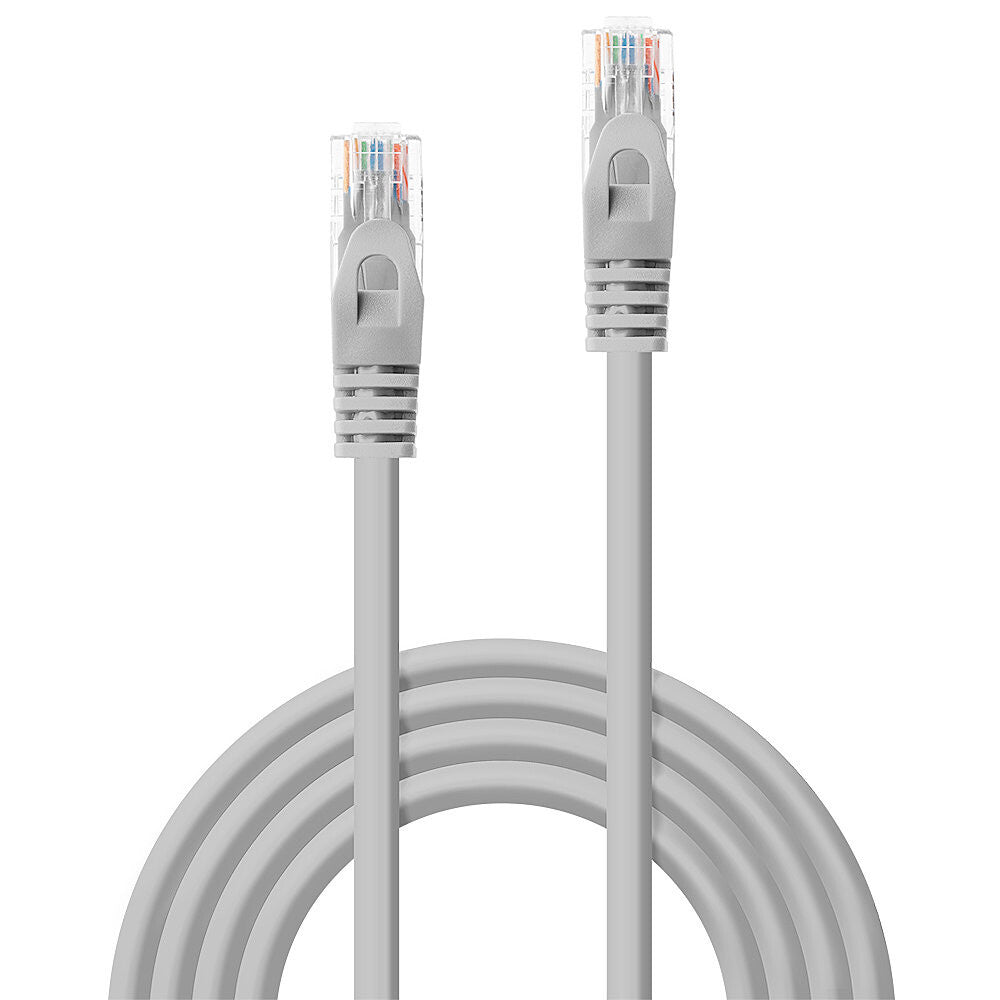 Lindy 3m Cat.5e U/UTP Network Cable, Grey