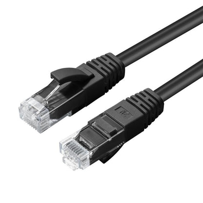 Microconnect MC-UTP6A015S networking cable Black 1.5 m Cat6a U/UTP (UTP)