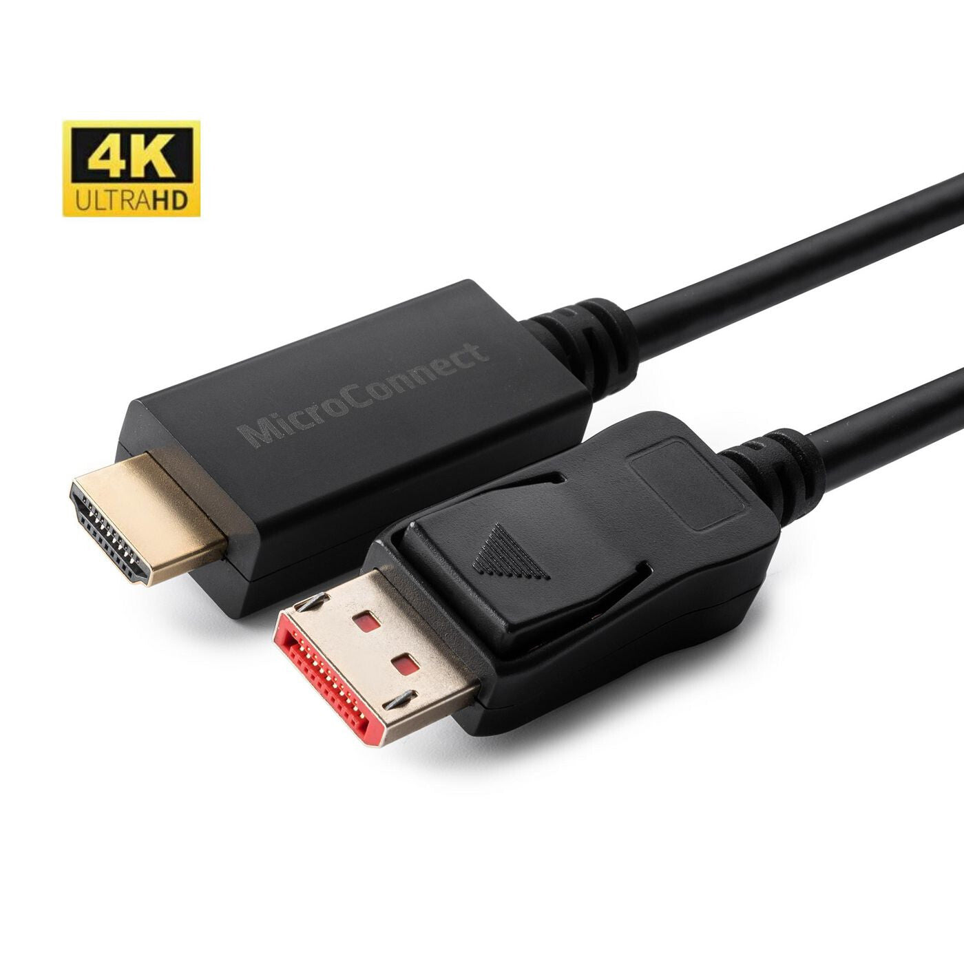 Microconnect MC-DP-HDMI-10004K DisplayPort cable 10 m Black