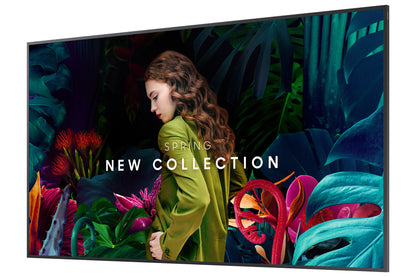 Samsung QB85C-N Digital signage flat panel 2.16 m (85") LED 350 cd/m² 4K Ultra HD Black Built-in processor Tizen 7.0 16/7