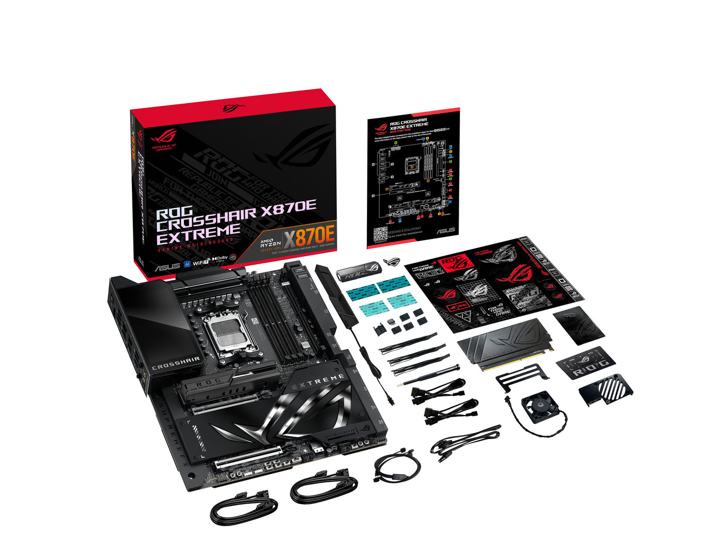 ASUS ROG CROSSHAIR X870E EXTREME AMD X870E Socket AM5 Extended ATX